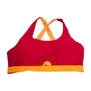 Fabletics red sports bra